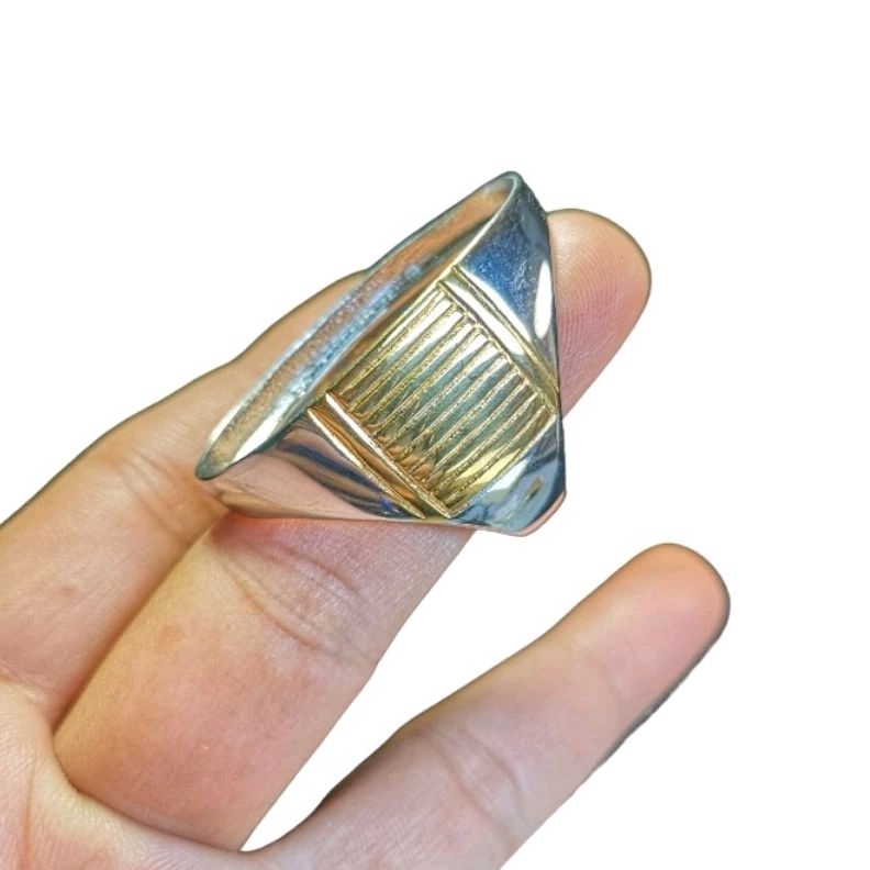 Jual RING EMBAN CANGKANG BAHAN TITANIUM 40x20 mm | Shopee Indonesia