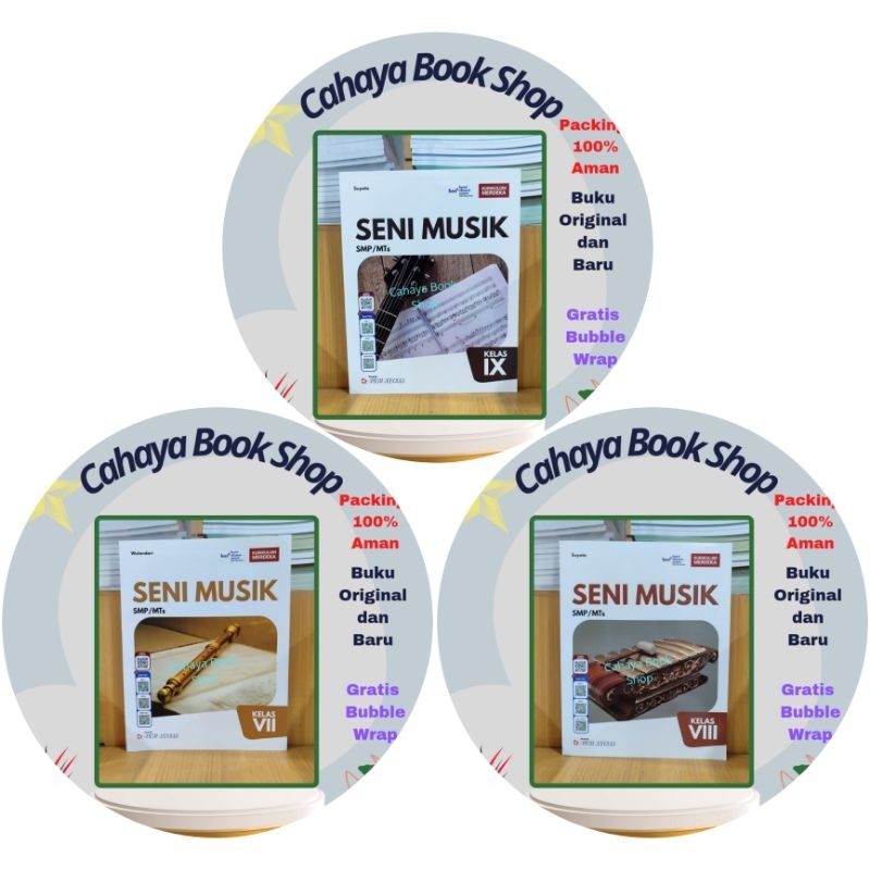 Jual Buku Seni Musik Kelas 7,8,9 SMP Kurikulum Merdeka Bumi Aksara ...