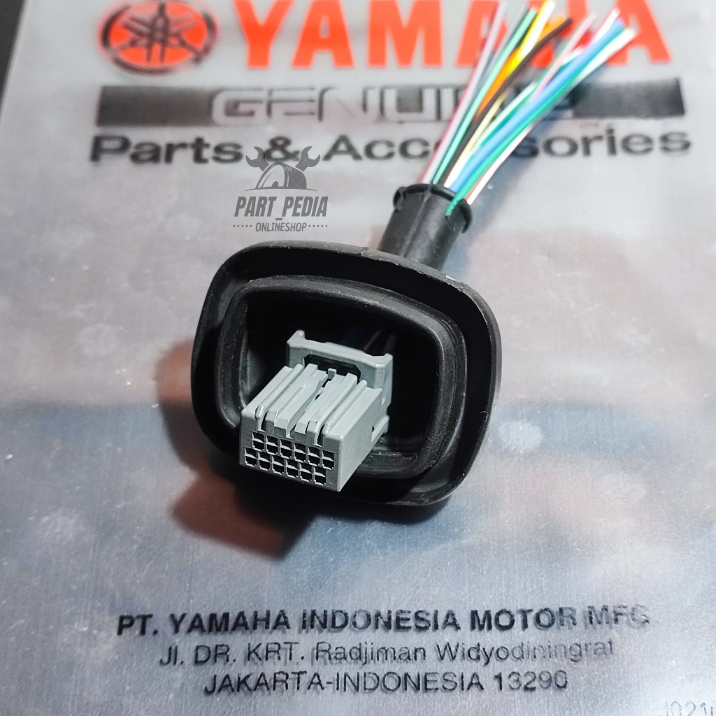 Jual kabel soket speedometer speedo spedo PIN 12 yamaha nmax aerox lexi ...