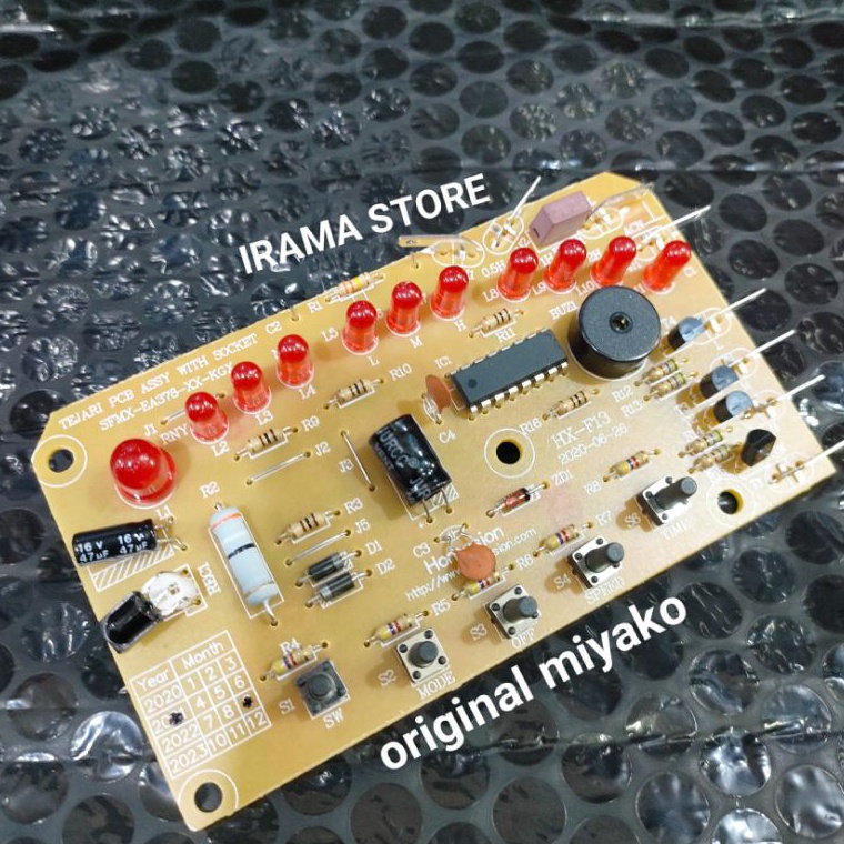 Jual KODE V84Z Modul PCB Kipas Angin Miyako Original TJR 11 KAW 1689 RC ...