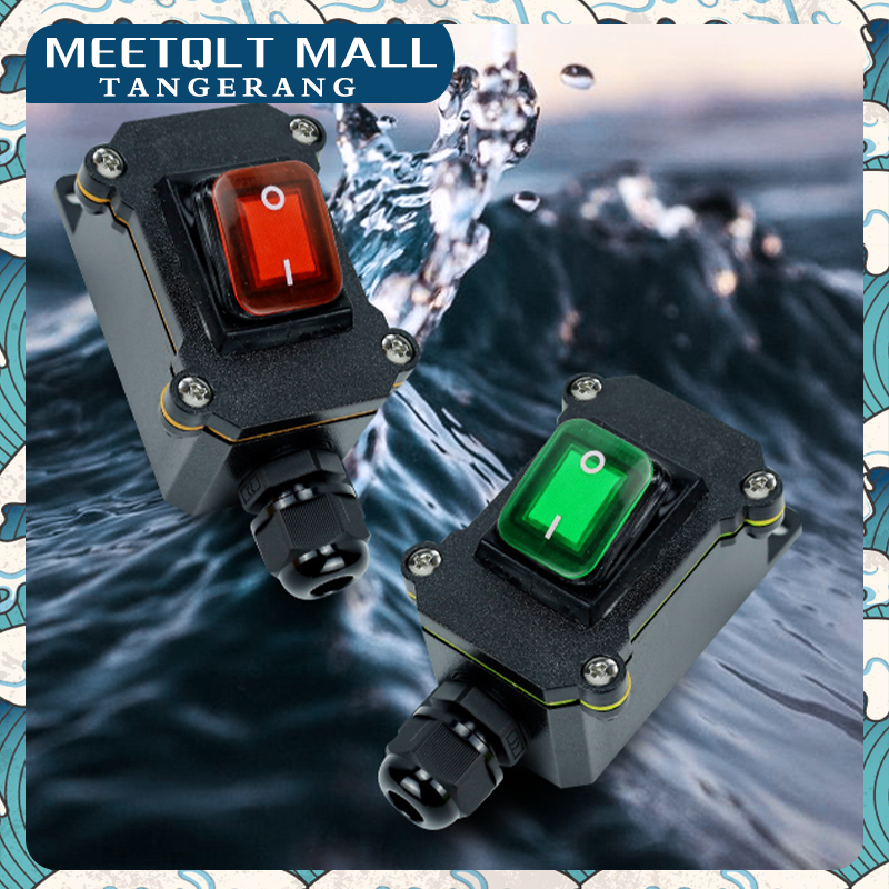 Jual Saklar Waterproof For Kotak Sambungan Kabel/Switch On Off Anti Air ...
