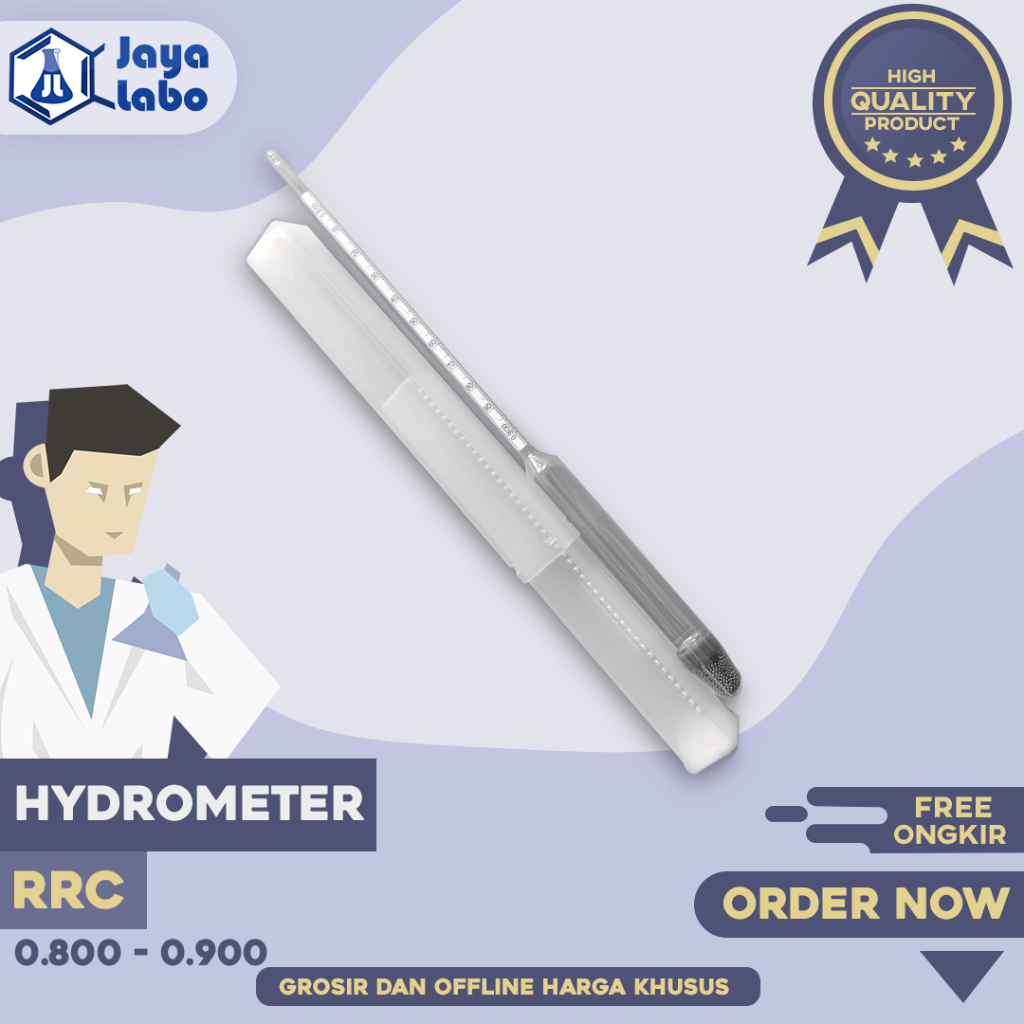 Jual Hydrometer / Hidrometer Skala 0.800 - 0.900 RRC | Shopee Indonesia