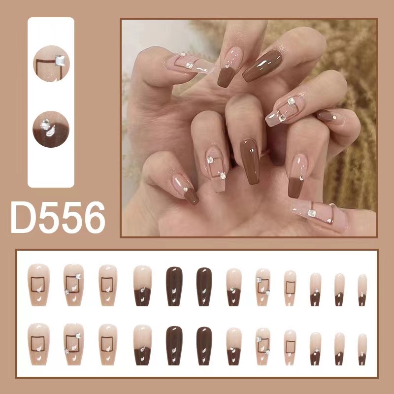 Jual Fairgirl Id D D Pcs Kuku Palsu Dan Lem Fake Nail Art D