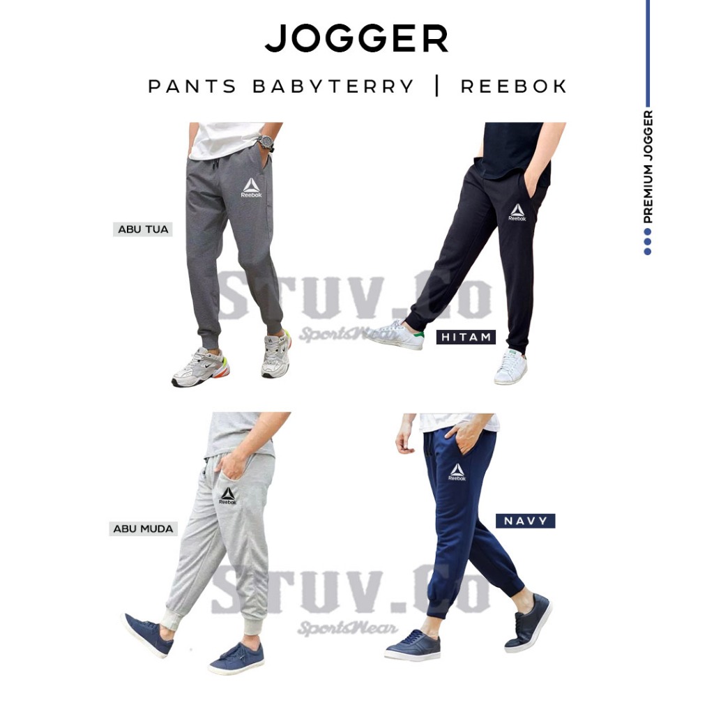 CELANA JOGGER PANTS POLOS CELANA TRAINING SWEATPANTS UNISEX PRIA WANITA  MURAH
