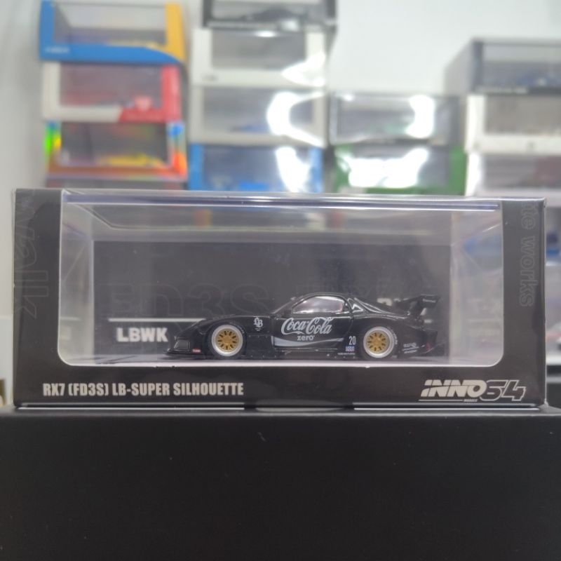 Jual Inno64 LBWK Mazda RX7 FD3S LB Super Silhouette Coca Cola Zero ...