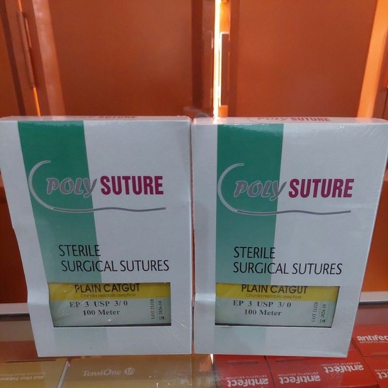 Jual PolySuture plain 3/0 100meter | Shopee Indonesia