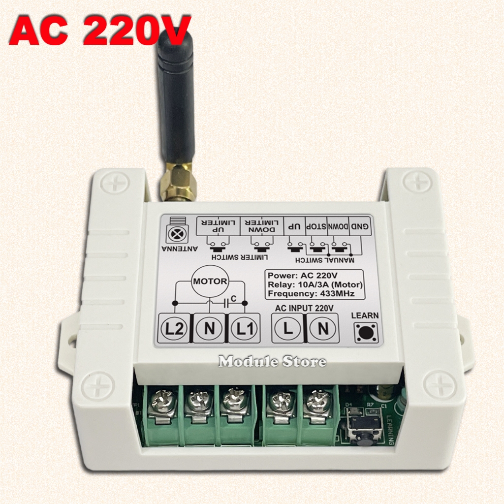 Jual Wireless Motor Controller AC 220V 433MHz | Shopee Indonesia