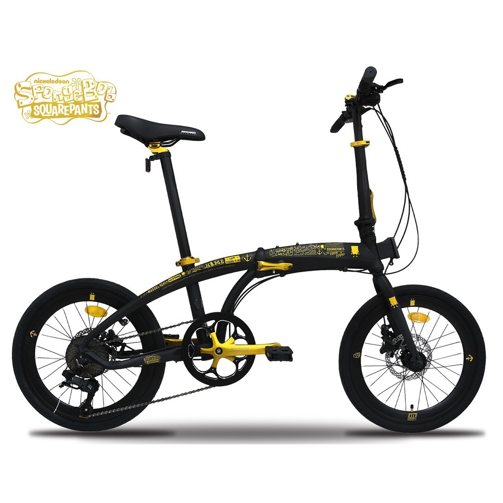 Jual Sepeda Lipat 20 Inch MAXIMO Piegare Folding Bike 9 Speed Cyclo ...