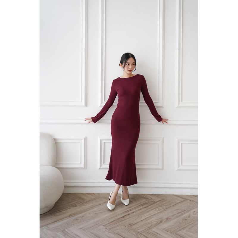 ladies church dresses ONTINVA for Women 3/4 Sleeve Bodycon Rose Ruffle Vintage Wear to Work Pencil Midi Dress Party Formal (Green,S,Small) at Amazon Women's Clothing store making it a perfect sleek dress SHEIN Black Crochet Knitwear Color:Ash