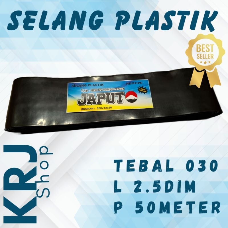 Jual selang plastik 2.5dim/selang plastik tebal/selang plastik 2.5inch ...