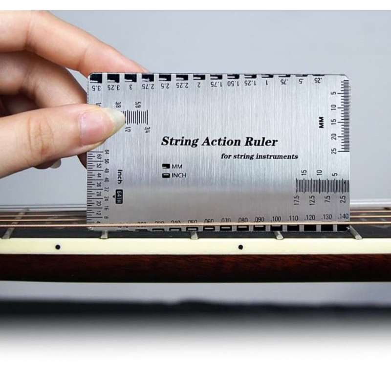 Jual FRITZ RULER STRING ACTION RULER ACTION STRINGS GITAR PICH | Shopee ...