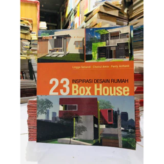 ( PROMO BUKU MURAH ORIGIANAL ) BUKU DESAIN / DESAIN RUMAH / 23 INSPIRASI DESAIN RUMAH BOX HOUSE - LINGGA SETIANDI