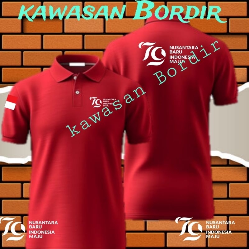 Jual Terbaru polo shirt 17 Agustus kaos 17 Agustus polo shirt ...