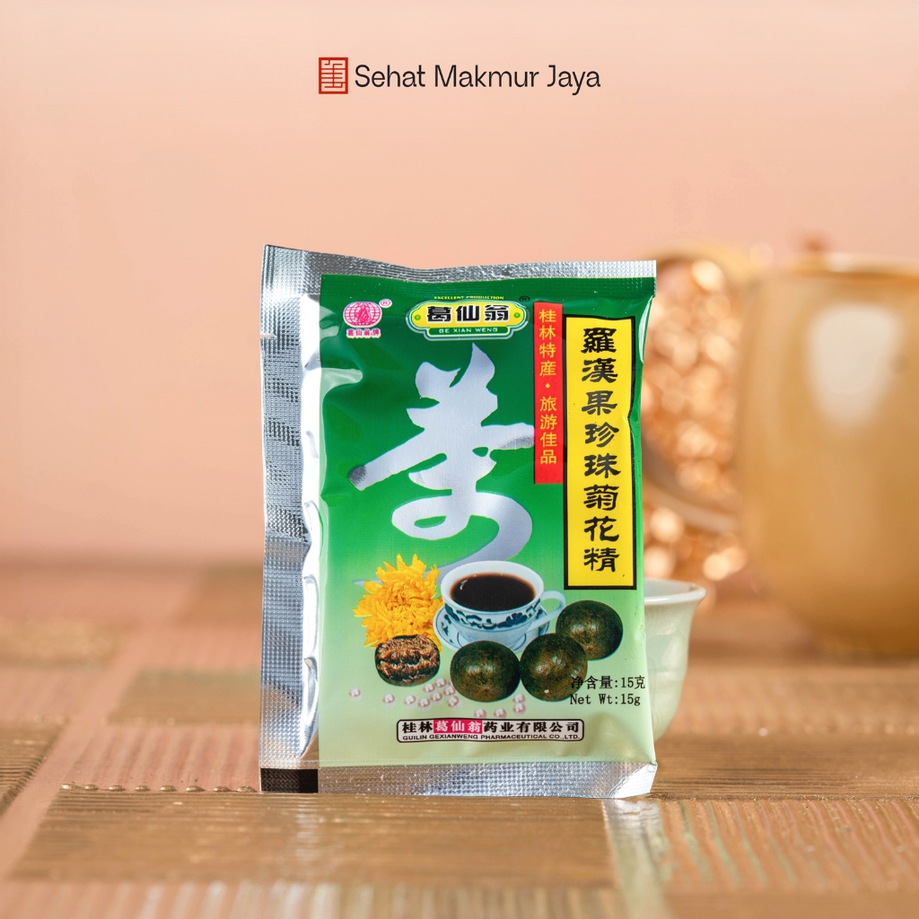 Jual Lo Han Kuo Zhenzhu Juhua Isi 10 Sachet - Minuman Pereda Panas ...