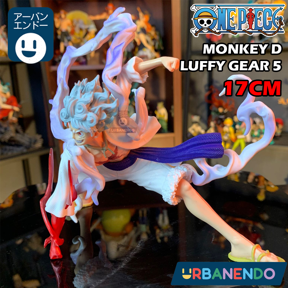 Jual Action Figure One Piece Monkey D Luffy Gear 5 17cm Statue Mainan ...