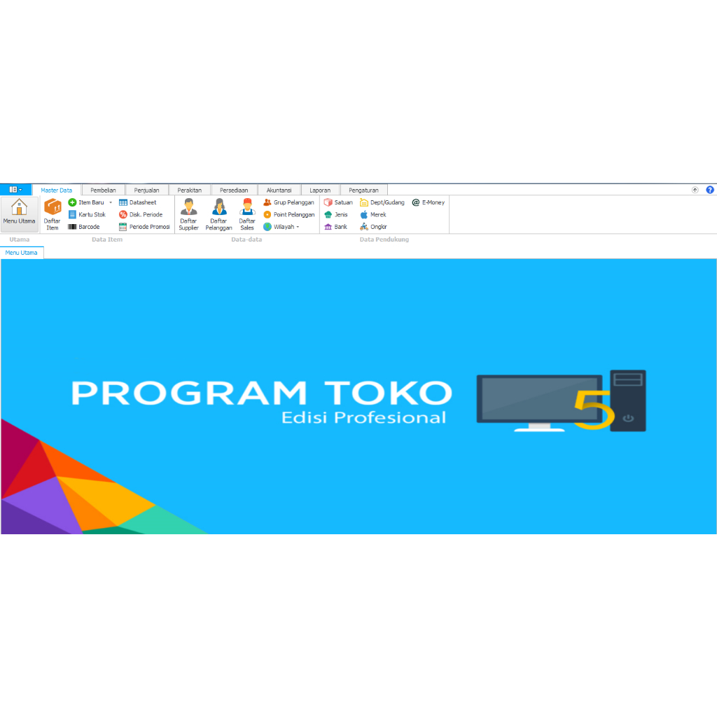 Jual SOFTWARE PROGRAM TOKO MINIMARKET v5 (PRO) | Shopee Indonesia