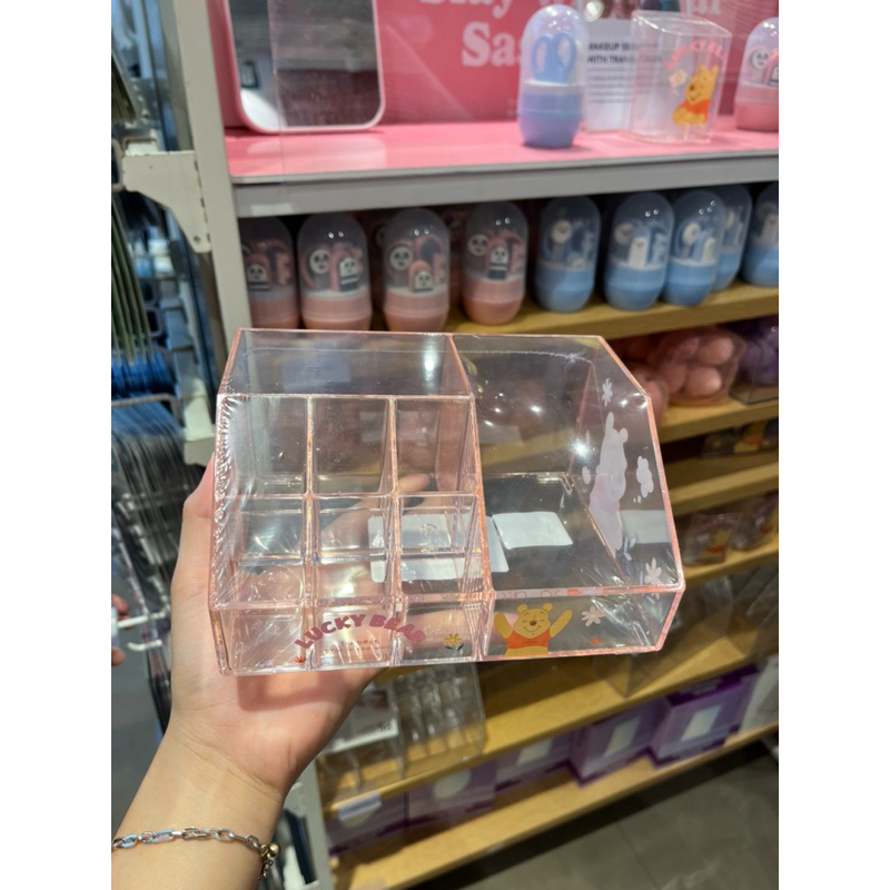 Jual Miniso x Winnie the Pooh ‼️ Multi Grid Make Up Organizer / Lips ...