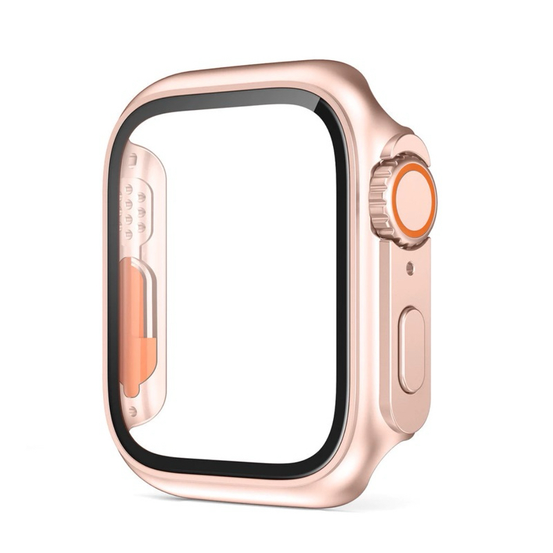 Jual RZNS 2in1 Case Hardcase For Apple Watch Tempered Glass