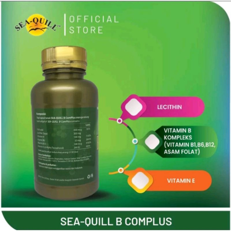Jual Sea Quill B COMPLUS 30 softgel | Shopee Indonesia