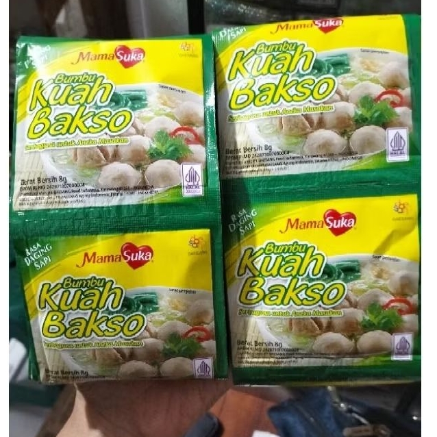 Jual Bumbu Kuah Bakso Mama Suka Kuah Bakso Sachet Shopee Indonesia