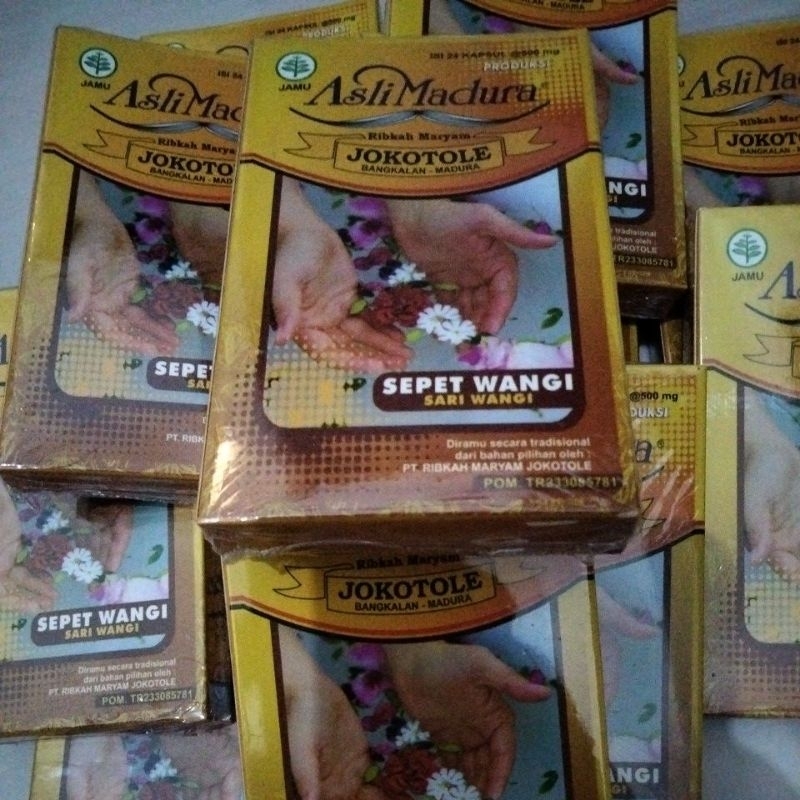 Jual Jamu Herbal Anti Bau Badan Sepet Wangi Sari Wangi Kapsul Isi