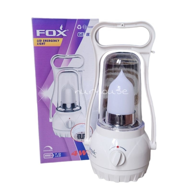 Jual Fox Lampu emergency LED portable GE 830 emergency tinting | Shopee ...