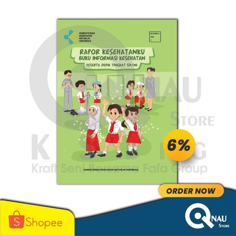 Jual Buku Rapor Informasi Kesehatanku SD/MI 2024 READYSTOCK | Shopee ...