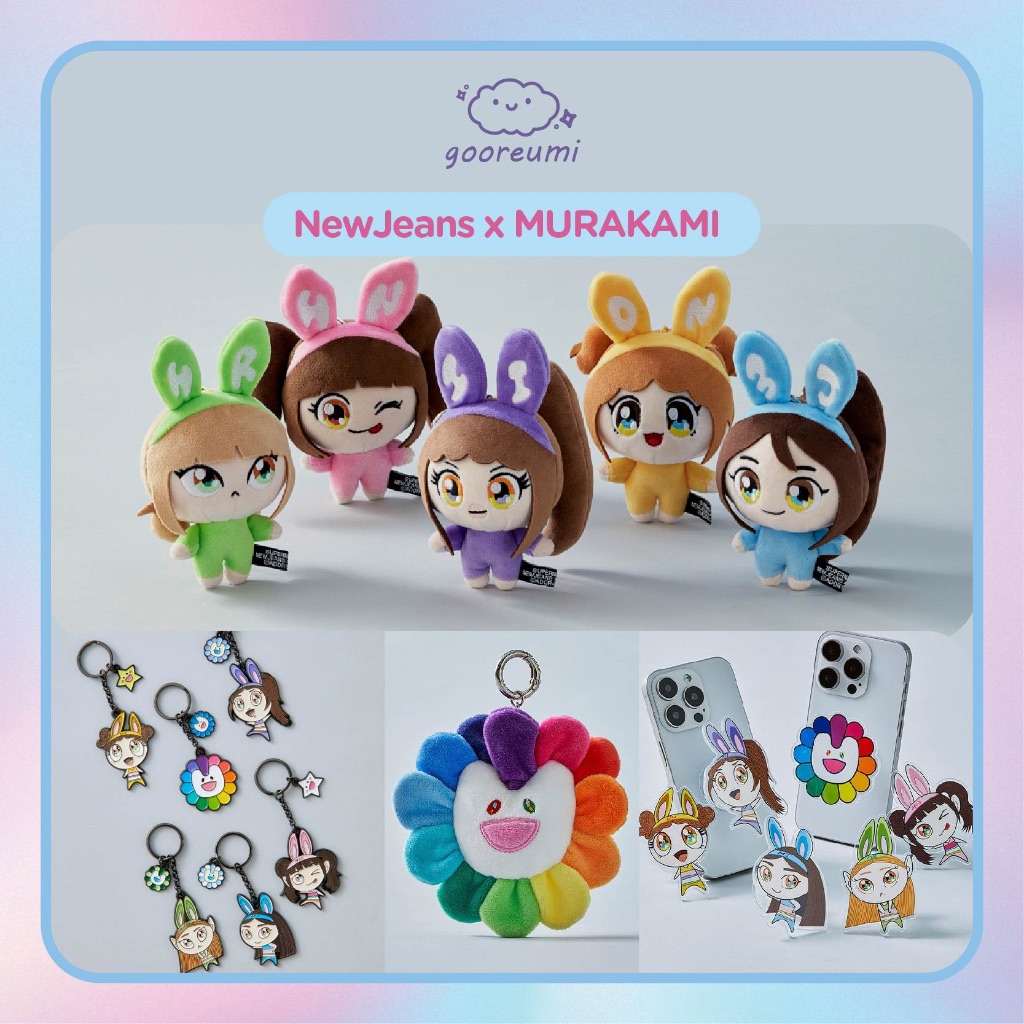 Jual NEW JEANS x MURAKAMI OFFICIAL Merch [100% Official from Line ...