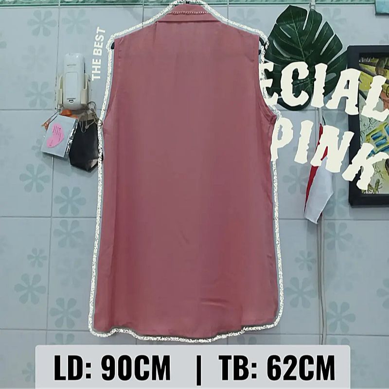 Jual Rompi Pink Polos | Pink Vest | Shopee Indonesia