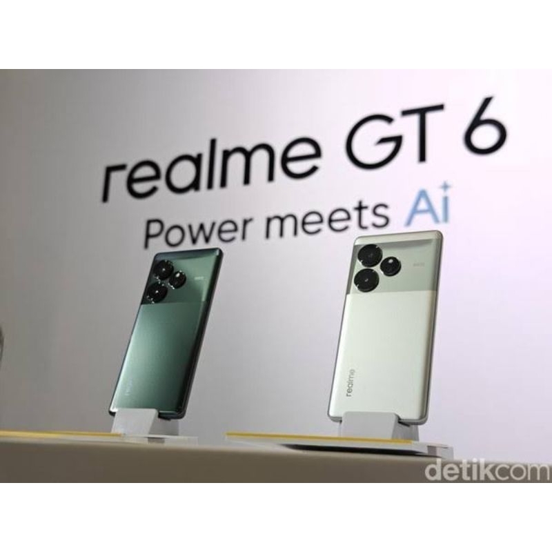 Jual rilmi GT6 ai powered silver | Shopee Indonesia