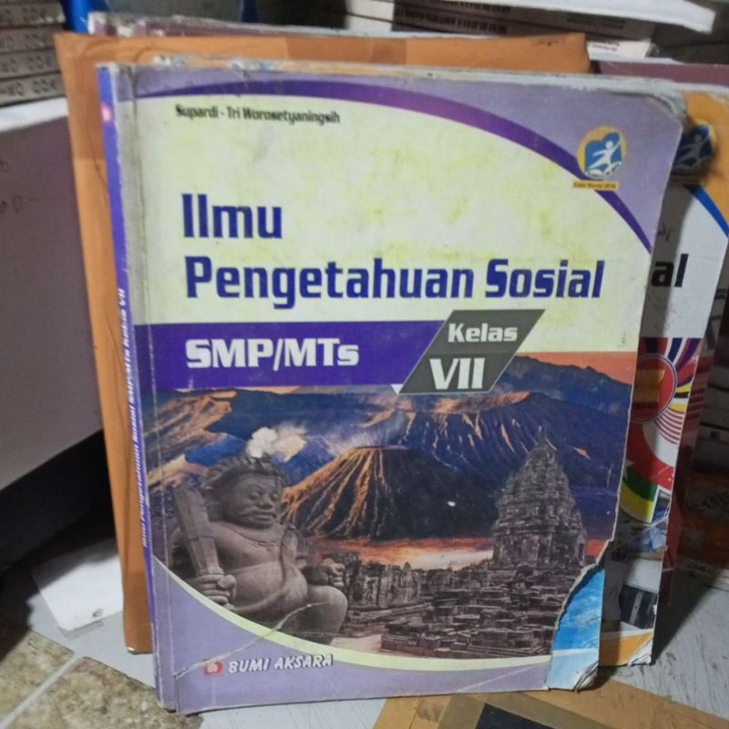 Jual Buku Ips Ilmu Pengetahuan Sosial Untuk Smp Kelas Vii 7 1 Revisi