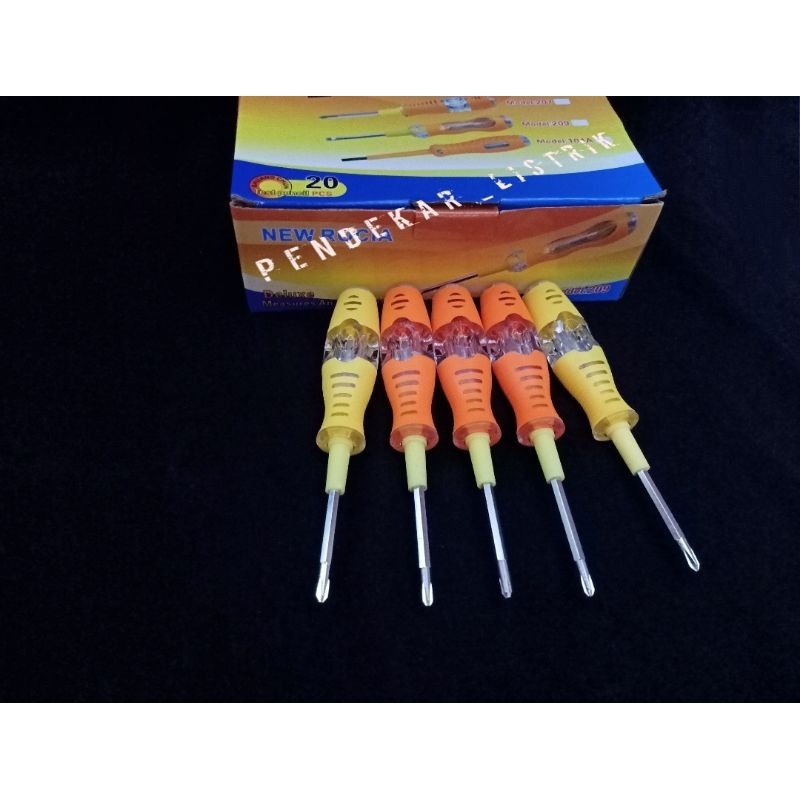 Jual (20PCS) Tespen Bolak - Balik Gagang Karet 2 Way NEW ROCIA / TOFUDA ...