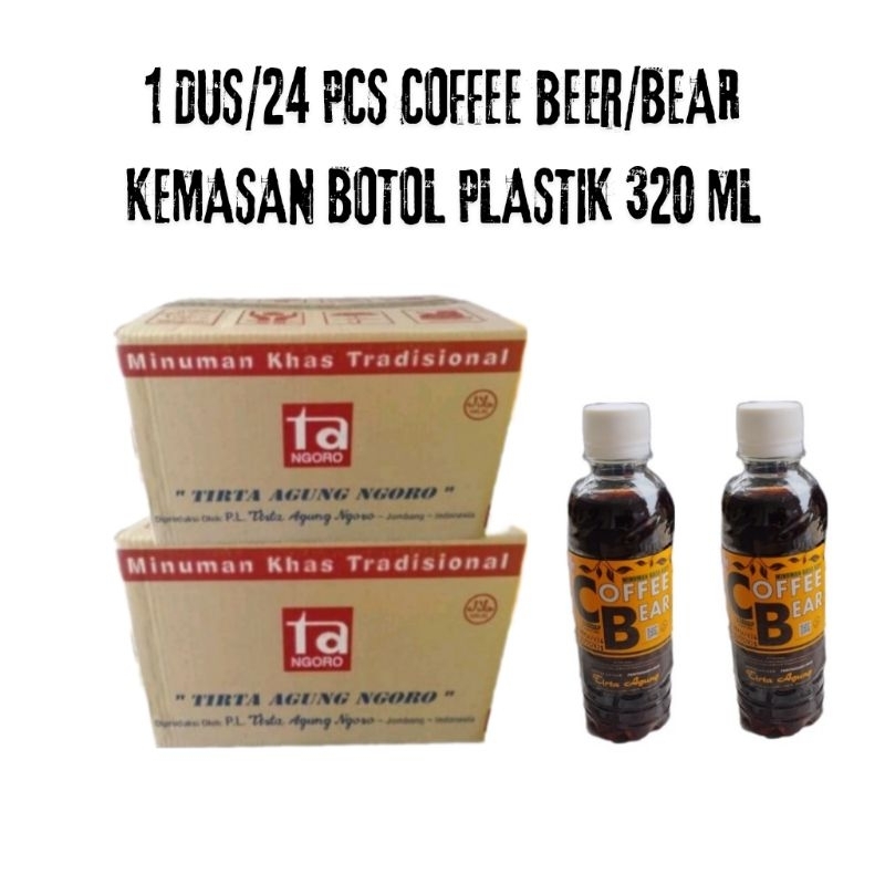 Jual 1 DUS/24 PCS COFFEE BEER/BEAR MINUMAN LIMUN/BERUAP/JADUL ...