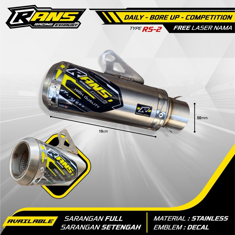 Produk Rans Exhaust System | Shopee Indonesia