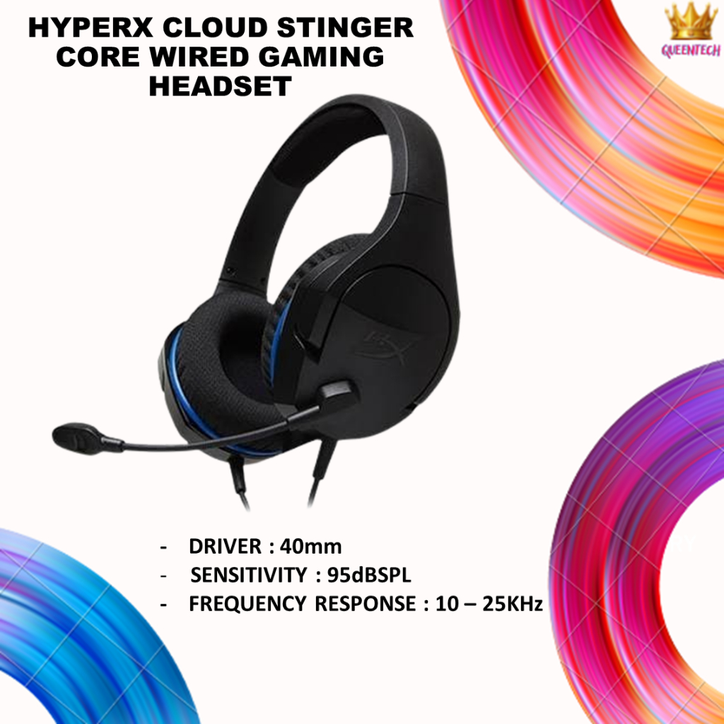 Jual Headset Gaming Hyperx Cloud Stinger Core Wired | Shopee Indonesia