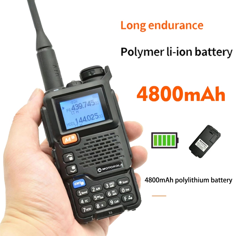 Jual HT Motorola Walkie Talkie Radio dua arah Dual band Jangkauan