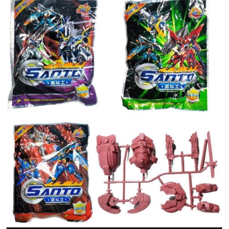 Jual MAINAN ROBOT SANTO RAKIT | Shopee Indonesia