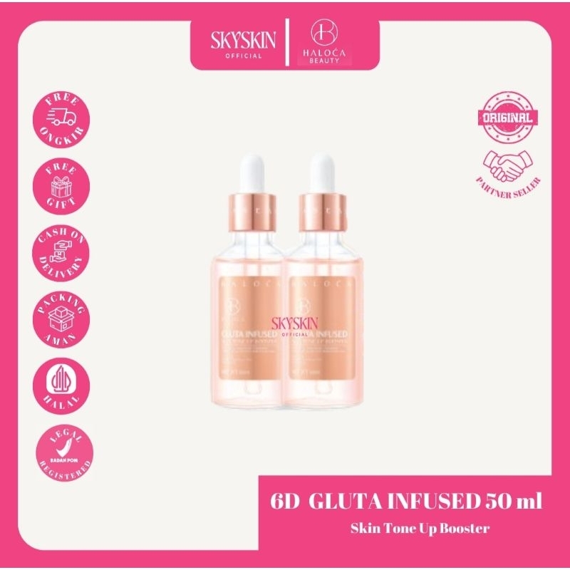 Jual HALOCA BEAUTY | INFUSED SERUM NEW 100 ML (1 PCS) | Shopee Indonesia