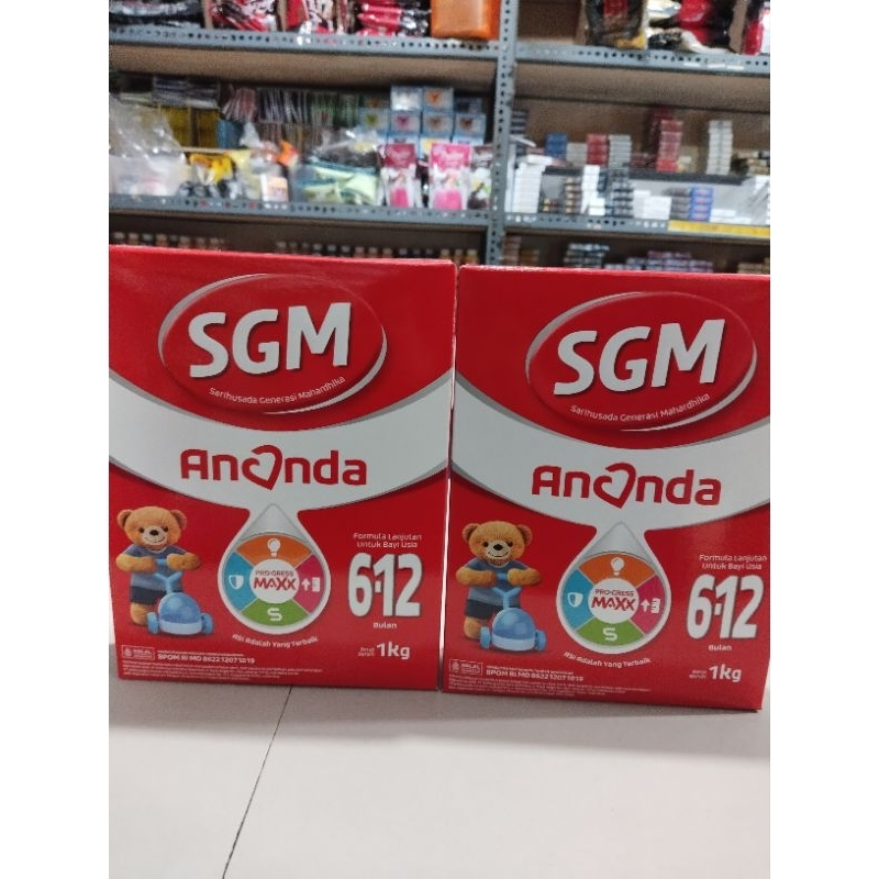 Jual SGM Ananda 2 (6-12 bulan) 1 kg | Shopee Indonesia