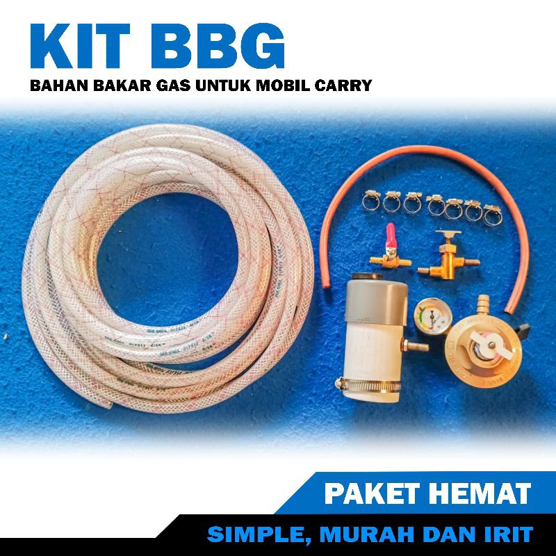 Jual kit bbg otomatis / Konverter Kit BBG lpg mobil carry otomatis