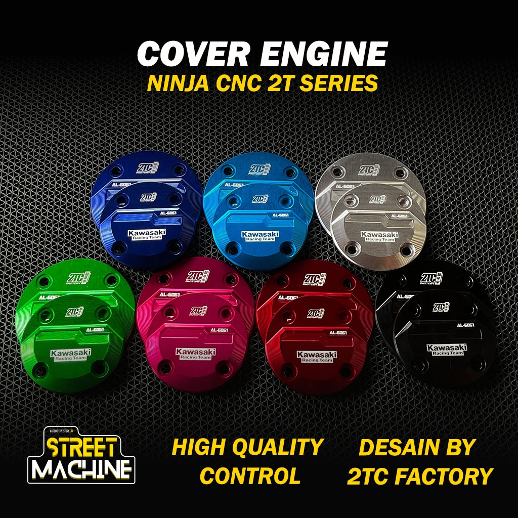 Jual Cover Engine Ninja Tutup Bak Kopling Tutup Blok Kiri Kanan Cover