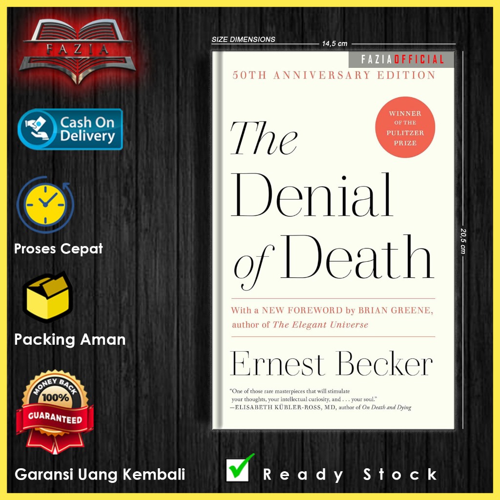 Jual The Denial of Death by Ernest Becker (English/Indonesia) | Shopee ...