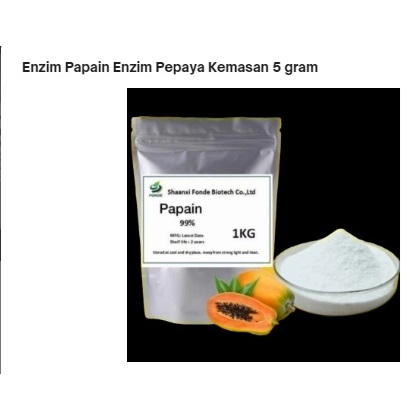 Jual Enzim Papain Enzim Pepaya Kemasan 30gram gram | Shopee Indonesia