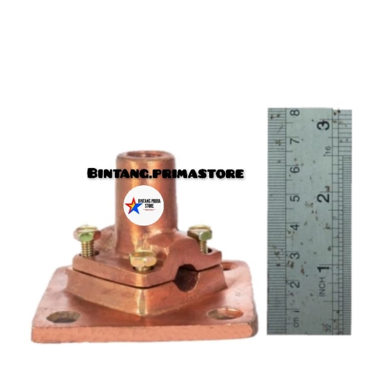 Jual Base Plate Air Terminal to Kabel (Kotak) / Dudukan Splitzen 5/8 ...