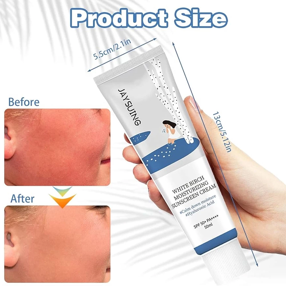 Jaysuing Sunscreen Krim Pelindung Matahari SPF50+ PA++++ / Pelembab Wajah Pengontrol Minyak | AutoStock