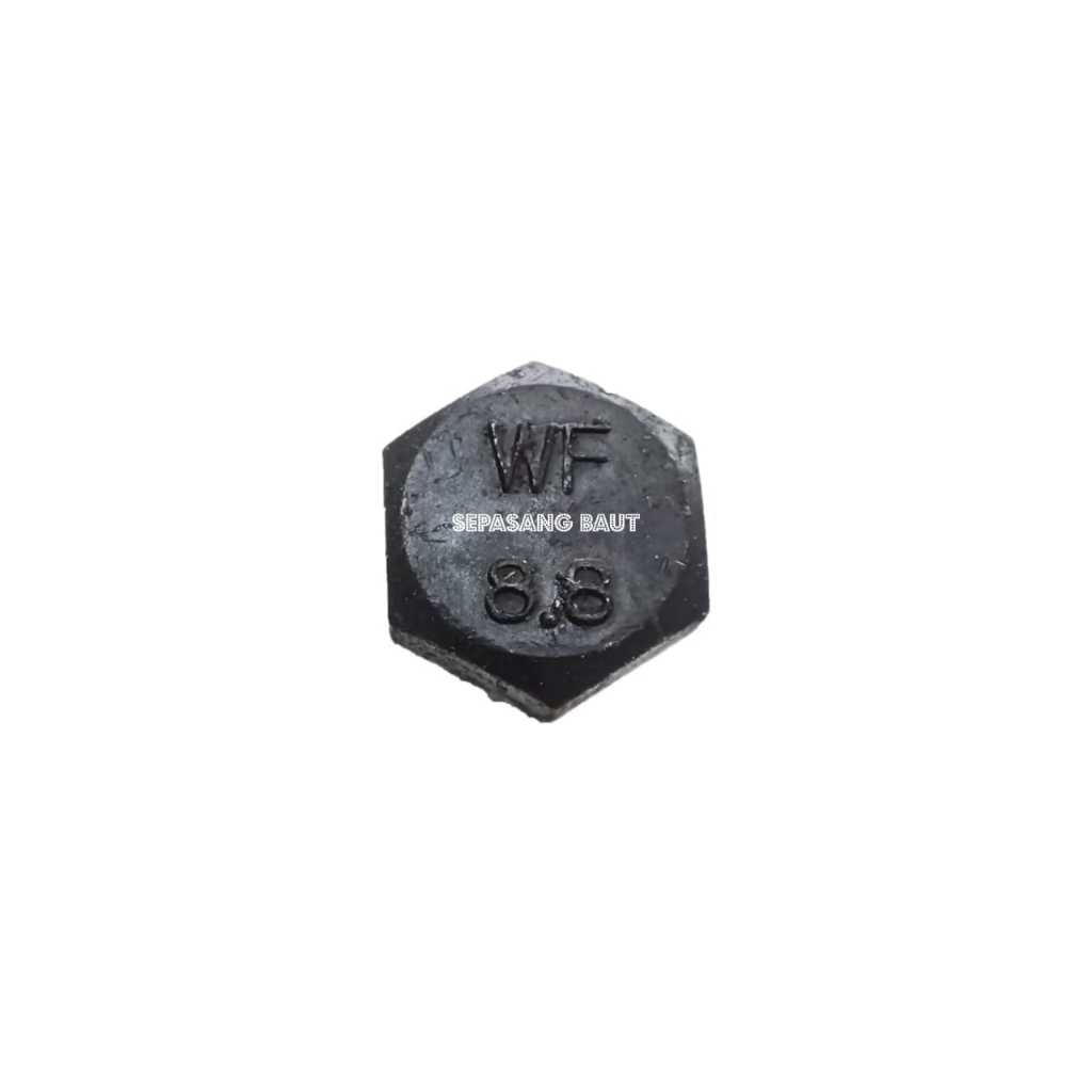 Jual M6 X 40 Baut Mur Hexagon Baja 8.8 High Tensile Bolt Htb 6x40 