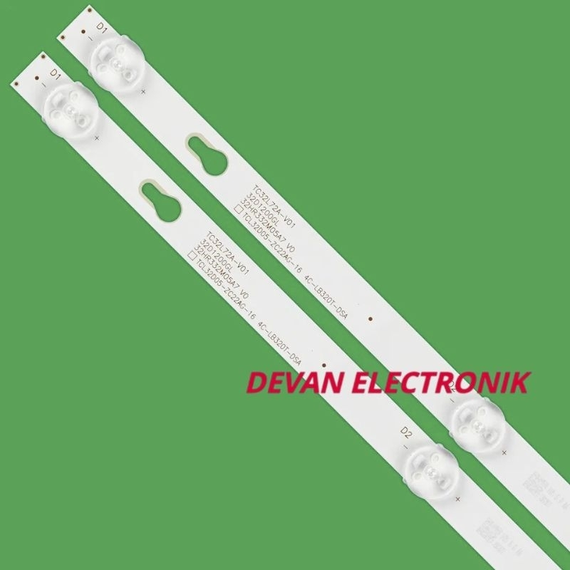 Jual BACKLIGHT TV TCL 32B3 32A3 32D1200 32D3000 LAMPU LED TV