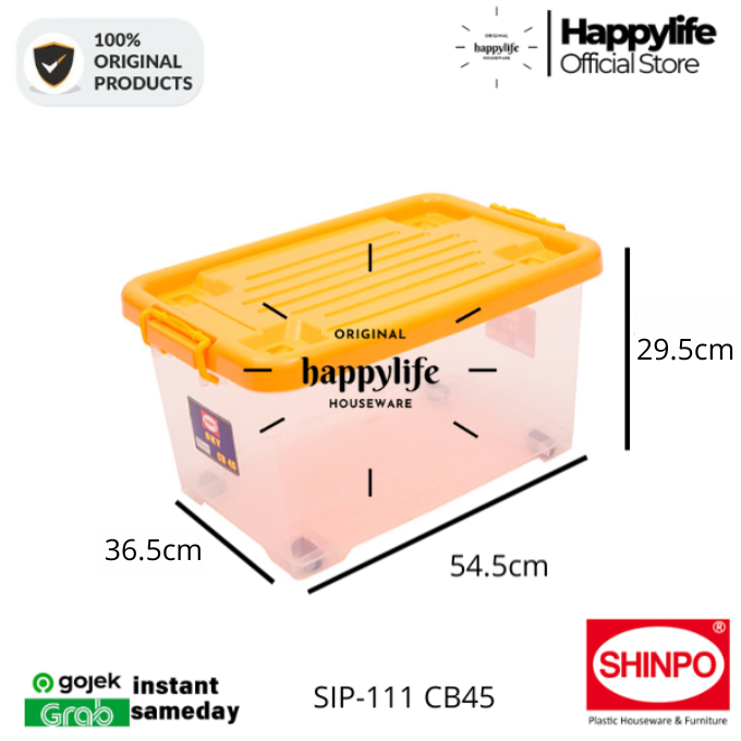 Jual SHINPO Box Container Sky CB45 ( Paket Murah ) /Kotak Penyimpanan ...
