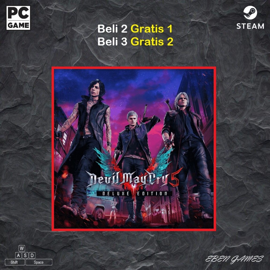 Jual Devil May Cry 5 Deluxe Edition + Vergil - PC Games | Shopee Indonesia