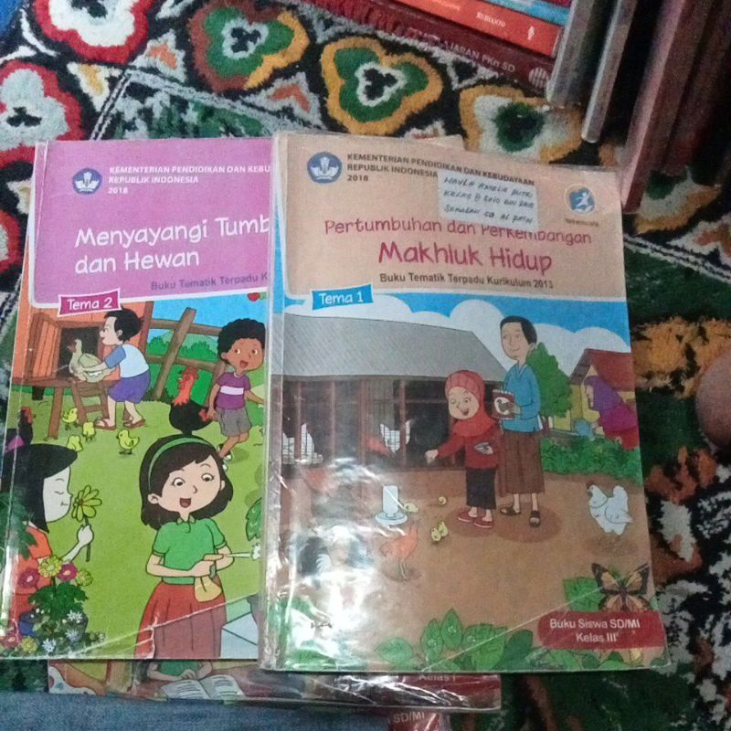 Jual buku tematik tema 1 dan 2 kelas 3 SD | Shopee Indonesia
